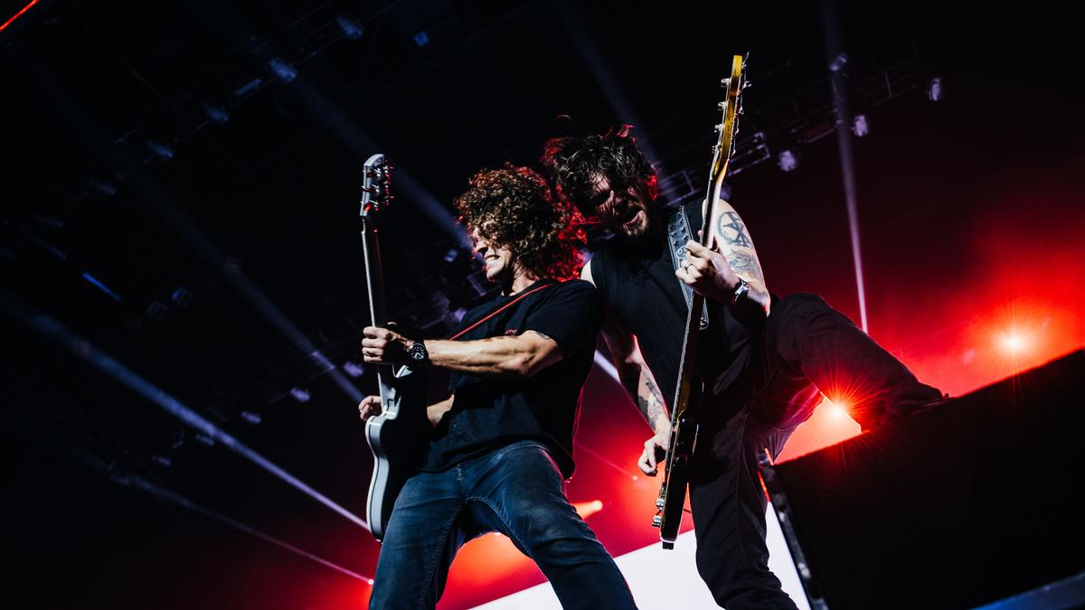 Azrie Azizi;Letting It Rip ;The guitarist for Kane Brown not holding back, still going strong side by side on a world tour