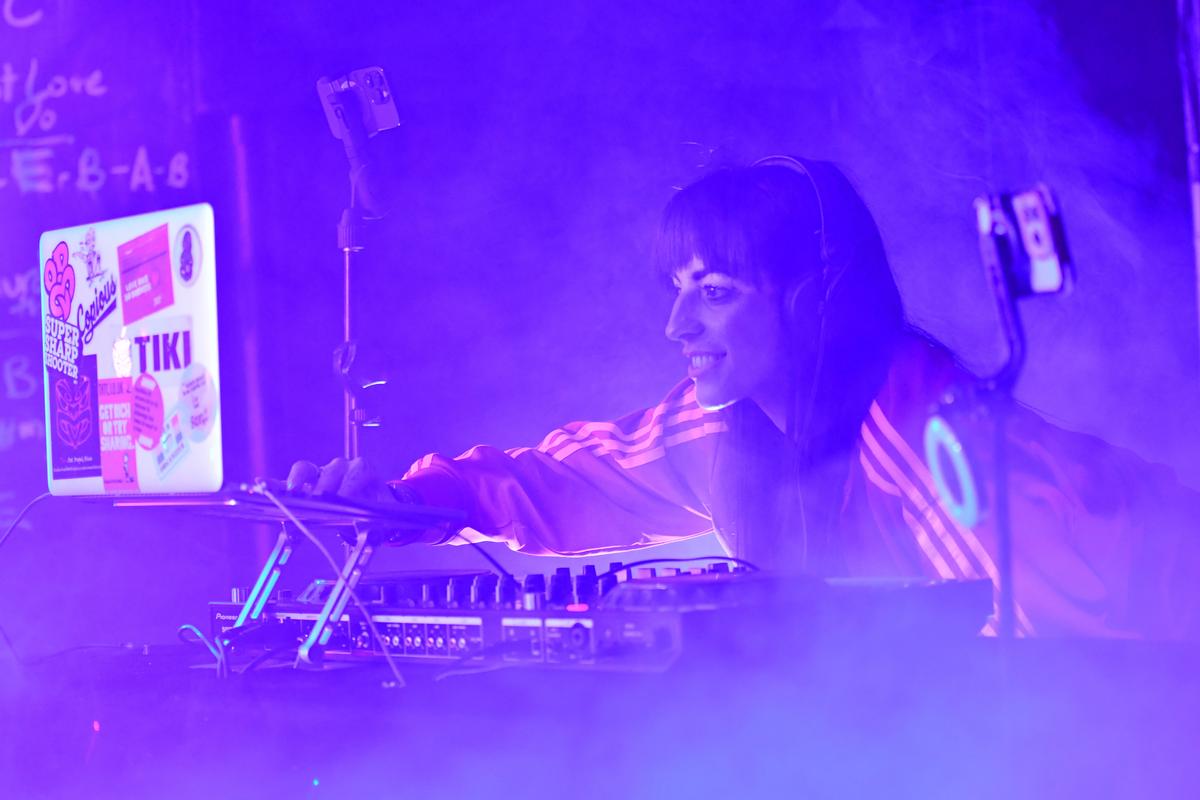 John Flatt; DJ AXIS;seen at Smash Palace, Gisborne
