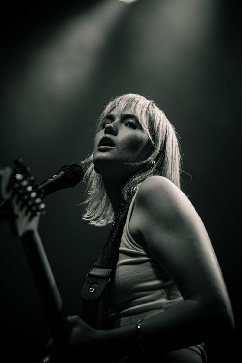 Bevan Triebels; Dreamy Arcade Games;Bella from Coast Arcade during their set in Christchurch
