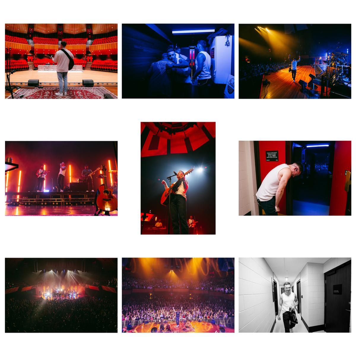 Lucas Perelini; Mitch James's Final Show montage at Christchurch Town Hall