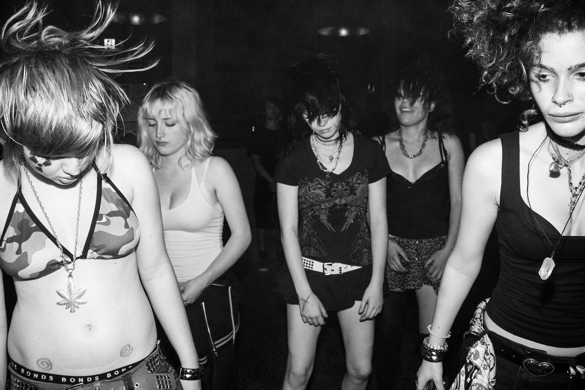 Sandy Hughes;Cease & Desist at Farbodies' Astral Punk Release show at Big Fan