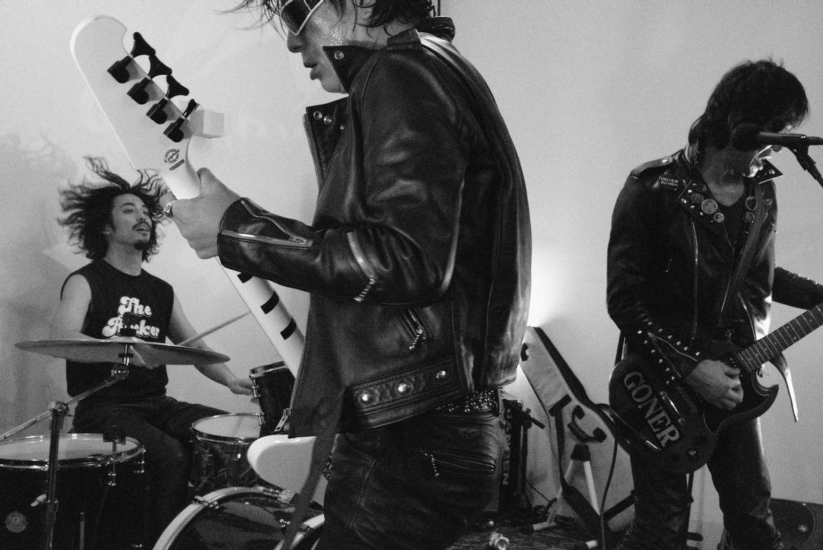 Tony Miles; Guitar Wolf #5;Threes and Sevens Records, Invercargill 8th March 2025 / for best photo essay category