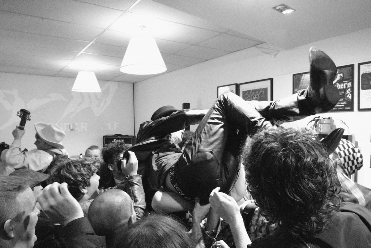 Tony Miles; Guitar Wolf #6;Threes and Sevens Records, Invercargill 8th March 2025 / for best photo essay category