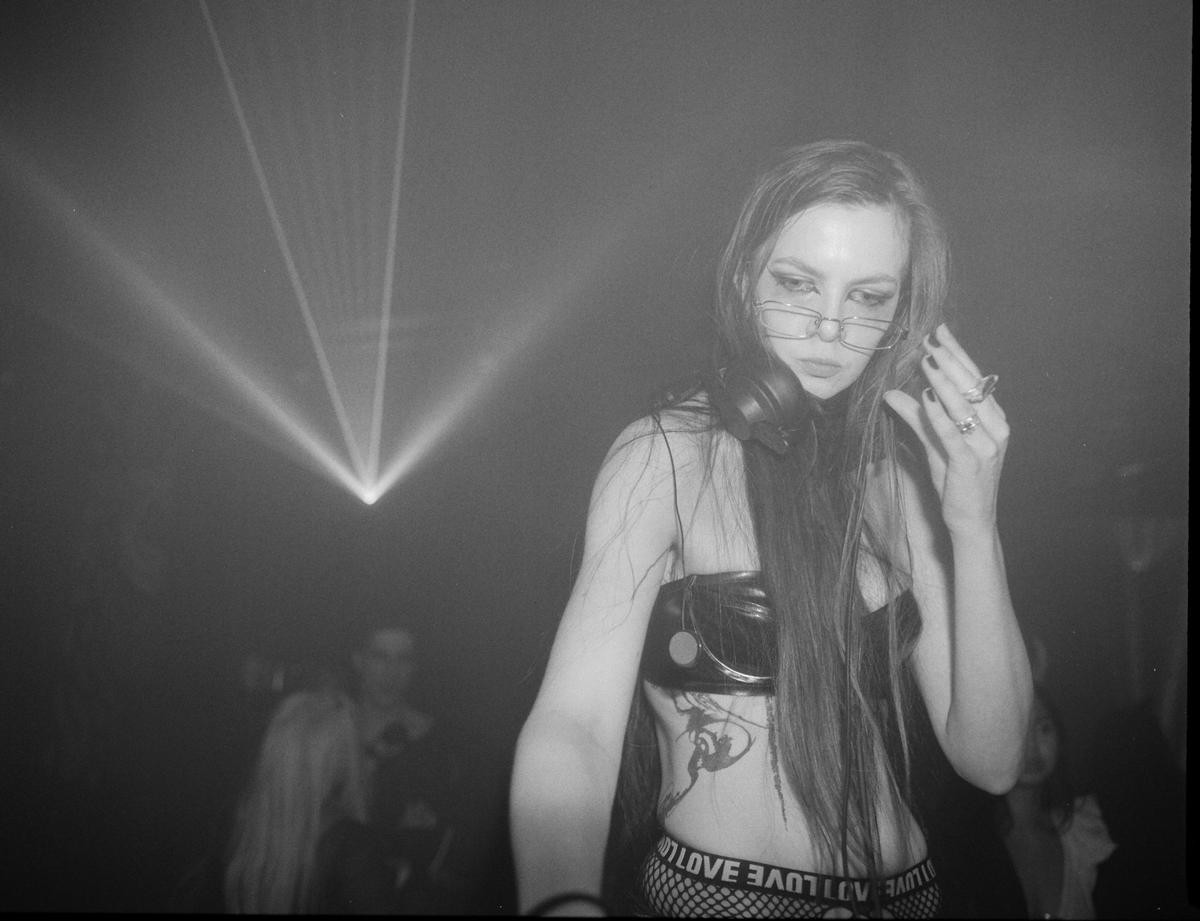 Connor Ward; Odeious for Nympho Halloween 01;Shot on 120 Ilford Delta 3200 film