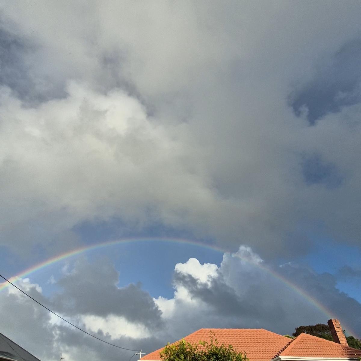 Cindy Zhou;Clouds and rainbows