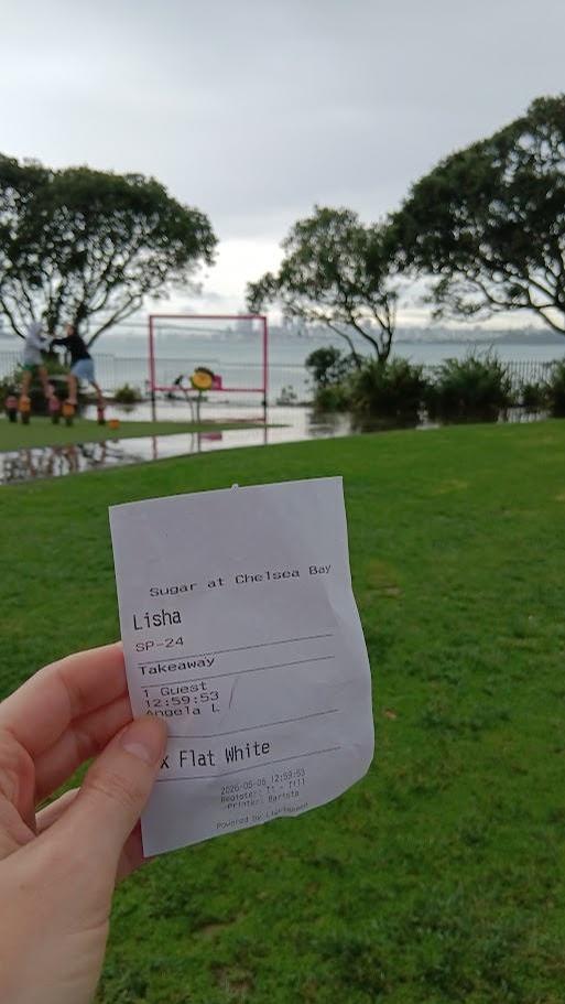 Elysia Lokes;Flat white