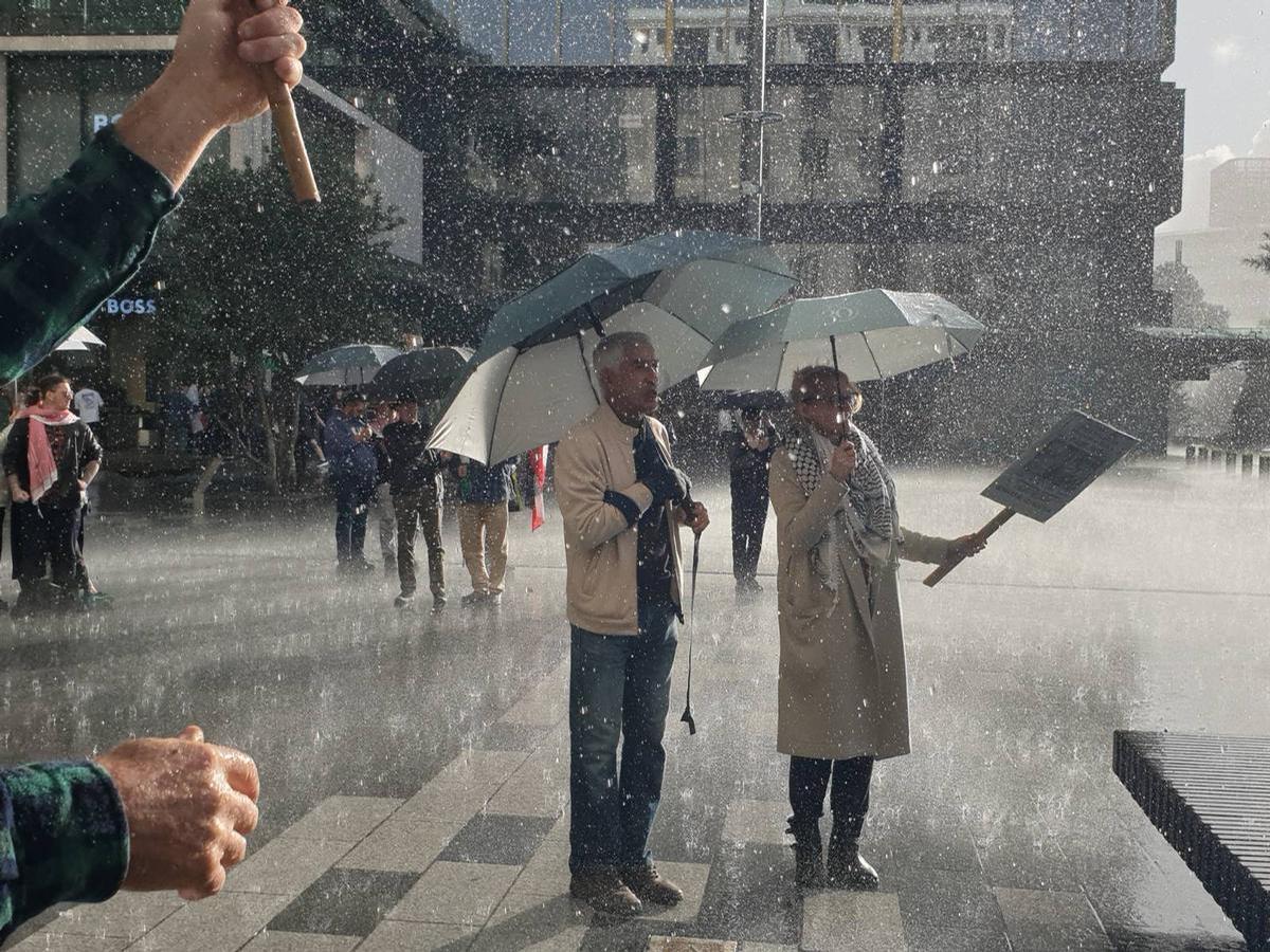 Audrey van Ryn;AvanRyn, Protest even in the rain 2