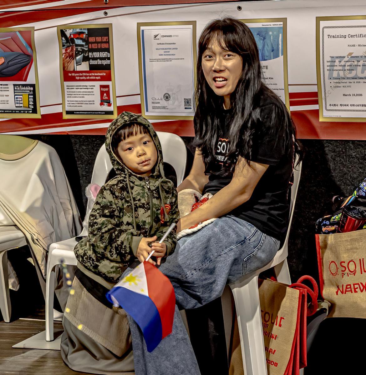 Margaret V Vickers;END OF DAY AT THE PHILIPPINES INDEPENDENCE DAY FESTIVAL.