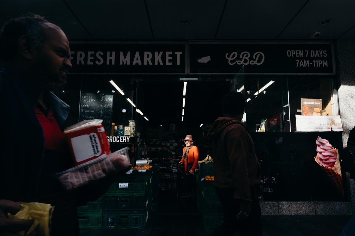 Lambert Laluz;Grocery Run