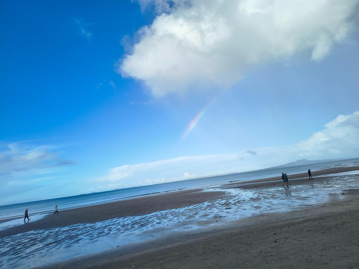 Liam Starr, age 9;Rainbow over Rangi, Browns Bay