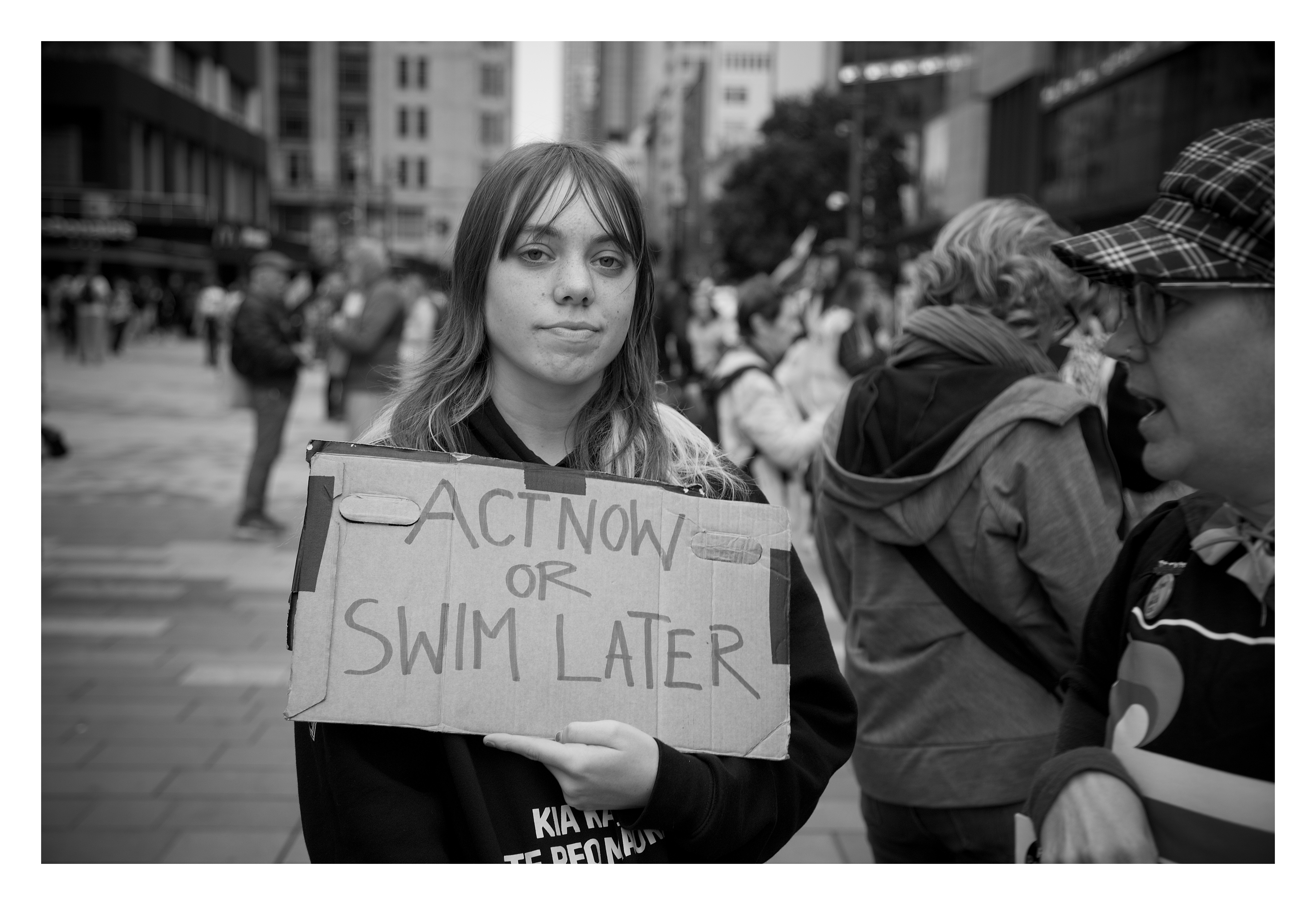 Derk Schoemaker; Anti Fast Track Legislation Protest 3