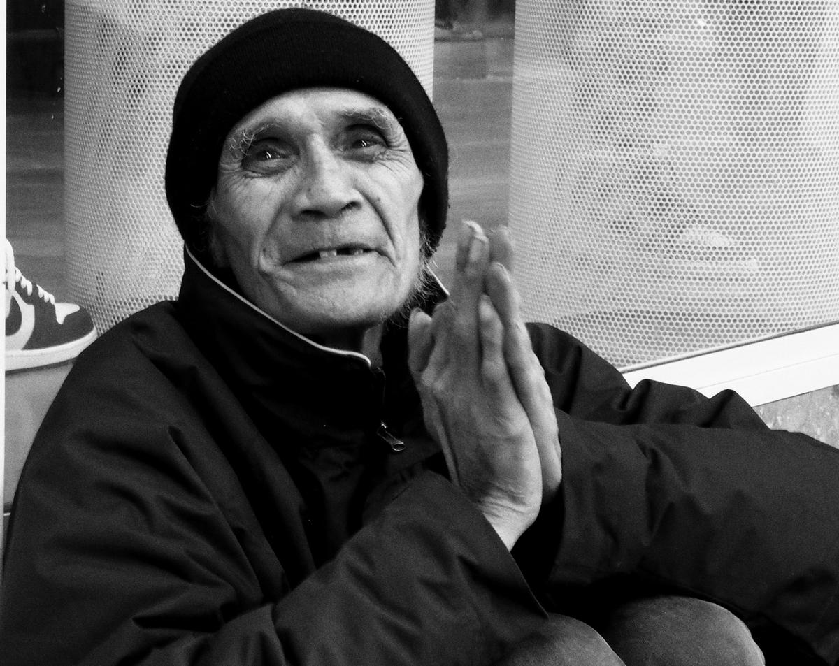 ROBERT FITZPATRICK HOMELESS MAN
